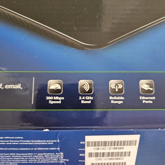 LINKSYS Router E1200 Wireless N - Picture 9 of 11